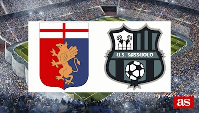 Genoa vs Sassuolo: estadísticas previas y datos en directo | Serie A 2023/2024