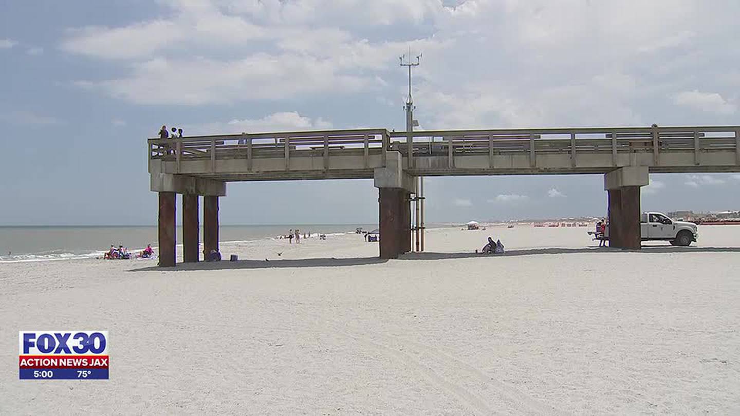 St. Augustine Beach ocean pier no longer reaches ocean after beach renourishment