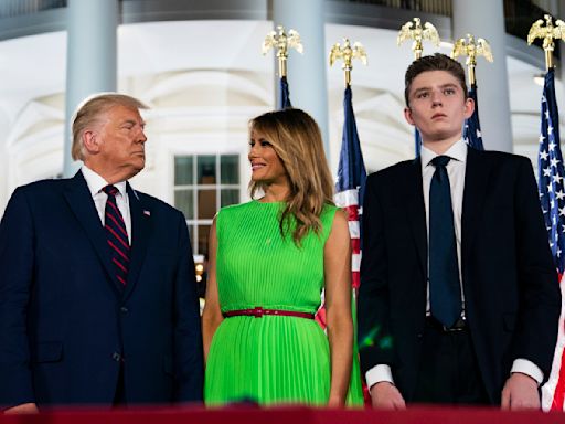 Melania Trump absent on first night of the Republican convention