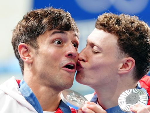 Silver for Tom Daley and Noah Williams in men’s 10m synchronised diving