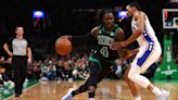 Celtics survive frisky Sixers, Tatum ejection as Boston defeats Philly 125-119