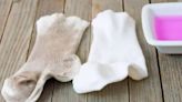 Mum shares 'magic' cleaning hack to get grubby socks looking brand new again