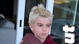 Scott Disick Shows Off Son Reign's Bleach Blonde Hair Days After Kourtney Kardashian Goes Blonde