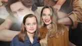 Angelina Jolie Stayed Golden on ‘Outsiders’ Red Carpet With Daughter Vivienne