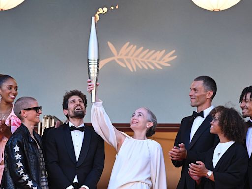 Das Olympische Feuer ist bei den Filmfestspielen von Cannes angekommen