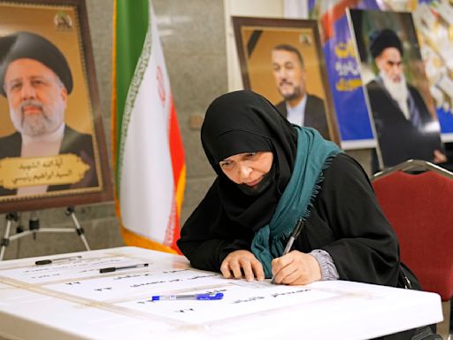 The Latest | Polls close in Iran after election to replace a president killed in a helicopter crash