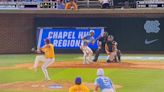 Here it is, the most dramatic bunt you'll ever see in North Carolina's NCAA regional win over LSU