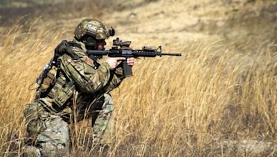 Forest fire breaks out at New Jersey Air National Guard gunnery range