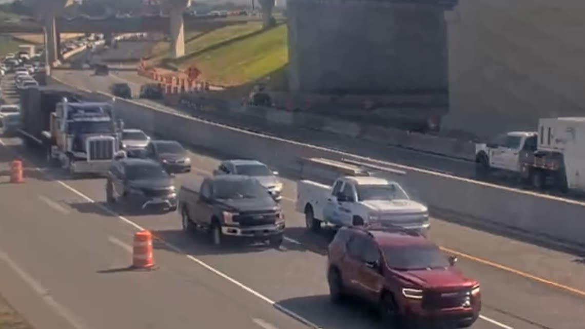 Accident along I-30 eastbound impacting rush hour traffic