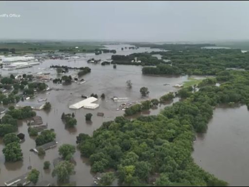 Over 20 counties in northwest Iowa face record flooding levels