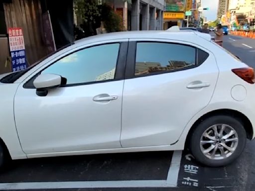 獨家／新車格長度太短「車尾凸出去」 水公司施工瑕疵