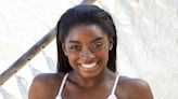 Simone Biles Takes SI Swimsuit Feature on Beaches of Mexico in Chic Pastel Swimwear