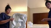 La empleada de un hotel explicó los objetos que le dicen que no debe limpiar y dejó a las redes sin palabras