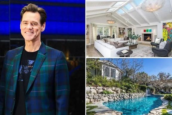 Jim Carrey Slashes Price of L.A. Mansion for a 4th Time—Knocking an Almighty $9 Million Off the Original Ask