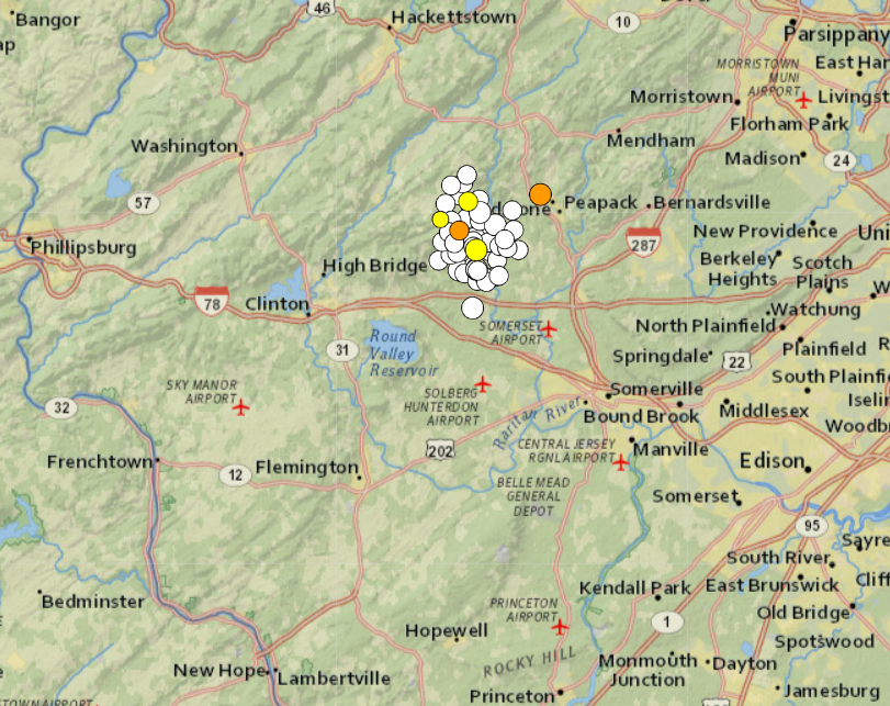 A 2.6 magnitude earthquake in Central New Jersey rocks Bucks County second time this week