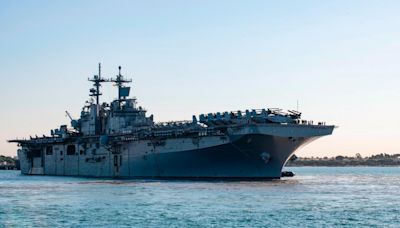 US sends USS Wasp assault ship and Marines to eastern Mediterranean