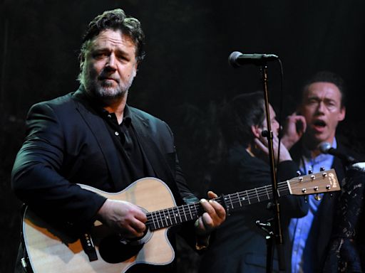 Russell Crowe has embraced the 'anarchy' of musical performances