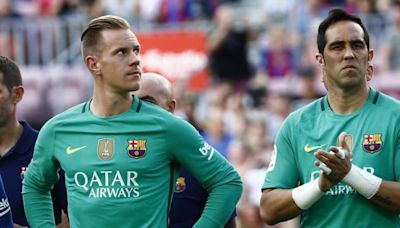 Claudio Bravo: "Ter Stegen se dio cuenta de que no podía sacarme de la portería"