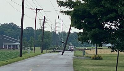 More than 4K without power; AES Ohio, public works work to minimize outage