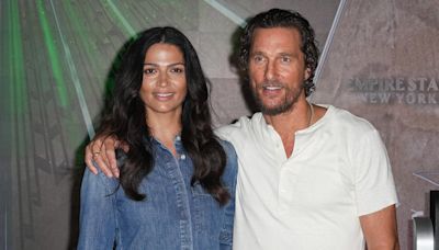 Matthew McConaughey Ditches His Pants to Grill Out With Wife Camila Alves in New Summer Photo