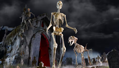 Home Depot's 12-foot skeleton gets more upgrades and friends in its huge Halloween drop