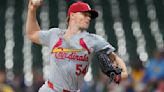 Sonny Gray of the St. Louis Cardinals delivers a pitch in the first inning against the Milwaukee Brewers at American Family Field on Thursday, May 9, 2024, in Milwaukee.