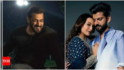 Zaheer Iqbal reveals Salman Khan played the cupid for his relationship with Sonakshi Sinha - Times of India