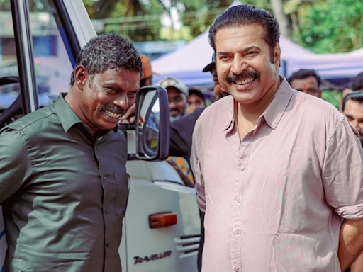 Mammootty Joins The Location Of His New Film With Vinayakan