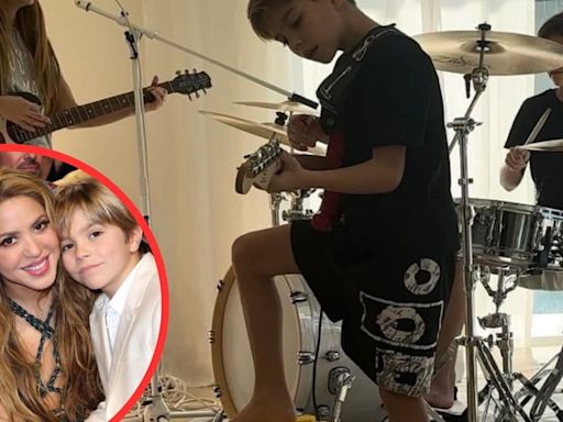 La Nación / Shakira celebró el Día de la Madre con el talento musical de sus hijos