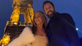 Jennifer Aniston Visits the Eiffel Tower in Behind-the-Scenes Video of Murder Mystery 2 Promo Tour