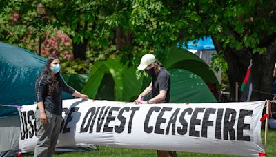 Pro-Palestinian encampment goes up at Oregon State University as students make demands