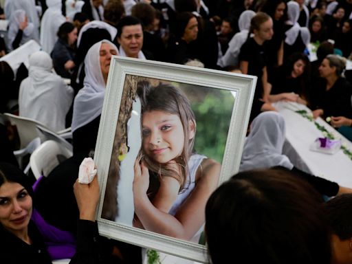 Thousands mourn children killed in Golan Heights strike