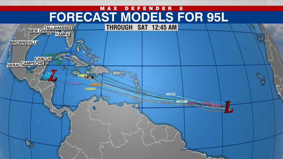 Tropical depression or storm likely to form soon, National Hurricane Center says