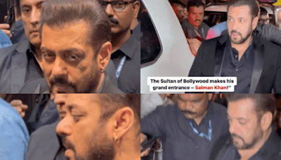 "Chief guest of the night": Salman Khan's power packed arrival with huge security team for Sonakshi Sinha's wedding reception, netizens react