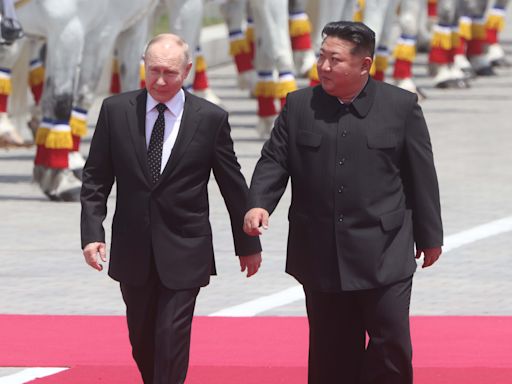 Russia's Putin gets lavish welcome in North Korea