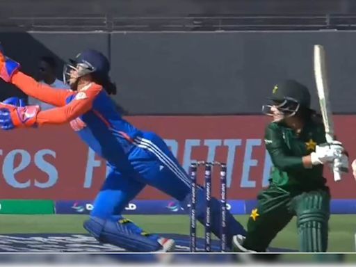 "One Of The Greatest Catches": Richa Ghosh's Absolute Stunner In India vs Pakistan Women's T20 World Cup. Watch...