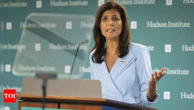 Nikki Haley releases her delegates so they can back Donald Trump - Times of India