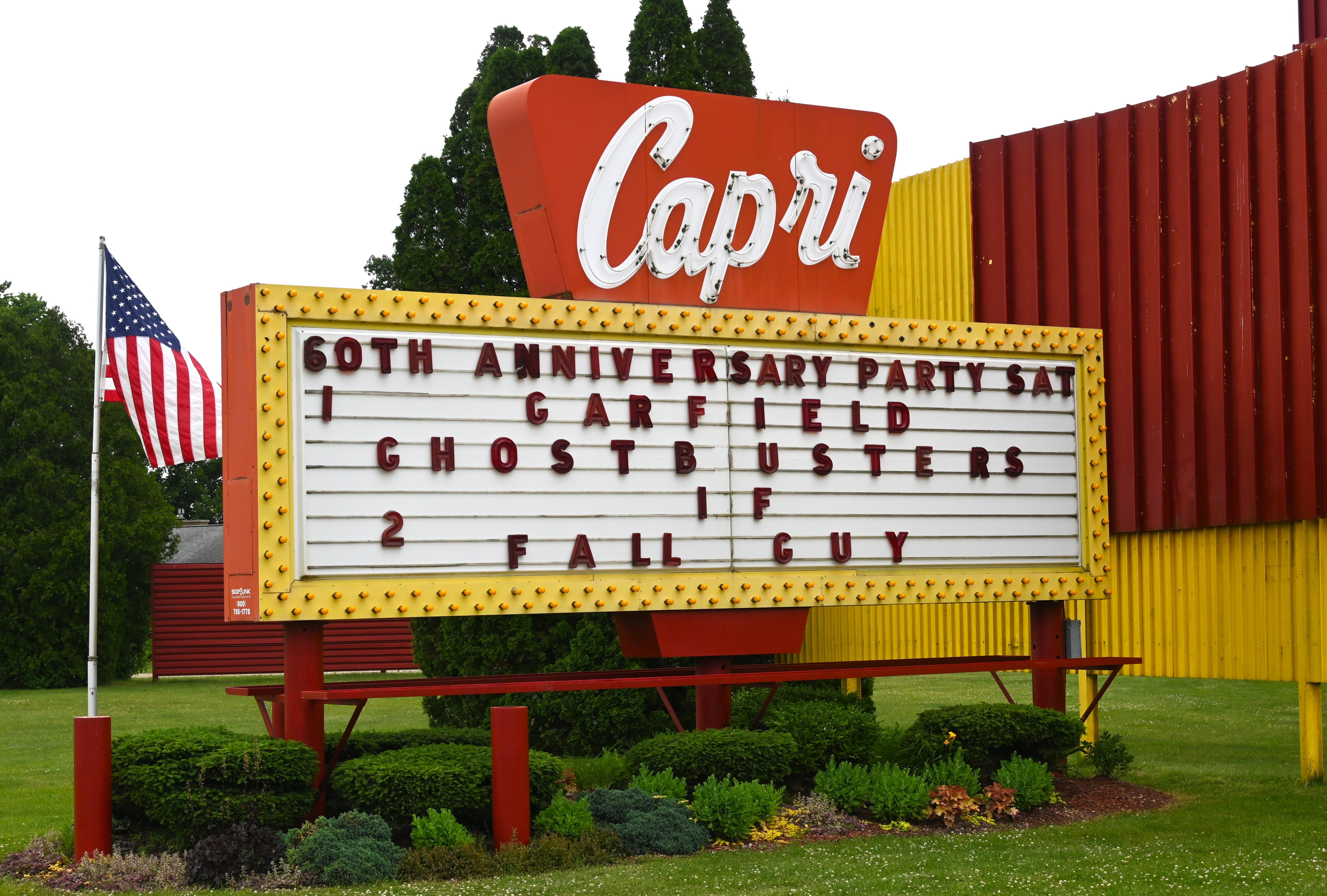 Historic Capri Drive-In festivities celebrate 60th year Saturday