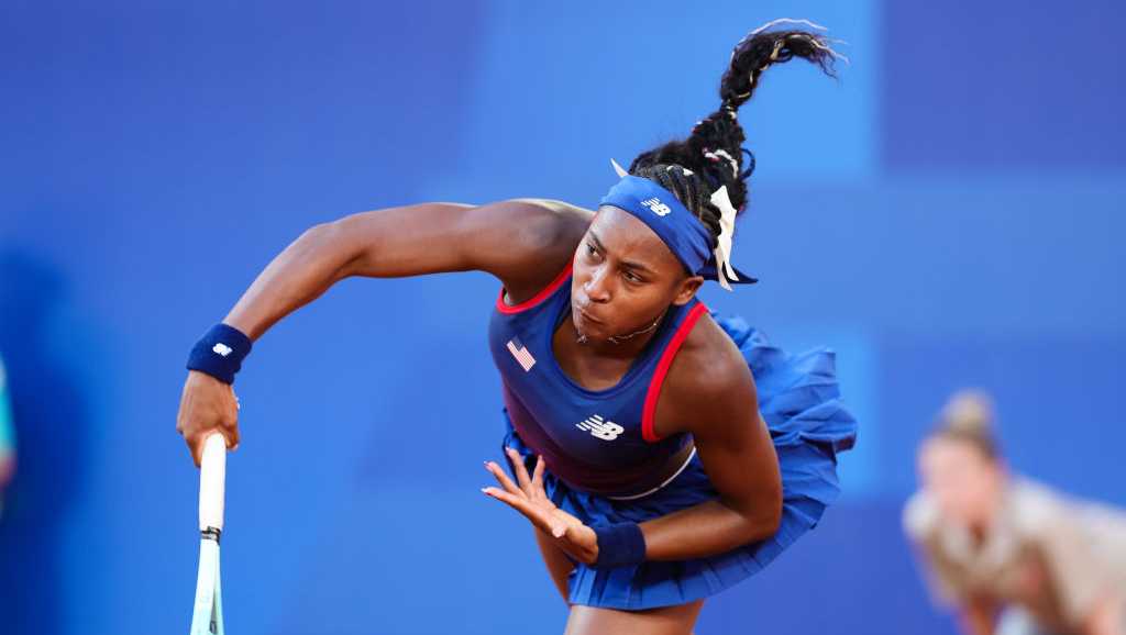 Coco Gauff triumphs in first round of women's singles at Paris Olympics