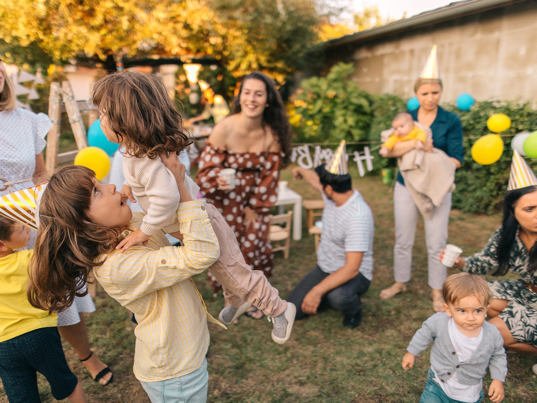 Instead of buying gifts for our daughters, we ask parents to bring toys their kids no longer use. We do an exchange at the party.