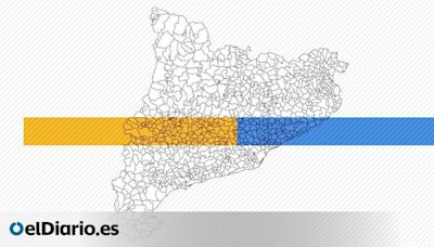 El mapa por municipios del voto independentista en Catalunya el 12M