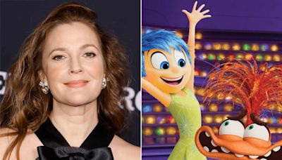 Drew Barrymore gets emotional while discussing 'Inside Out 2'