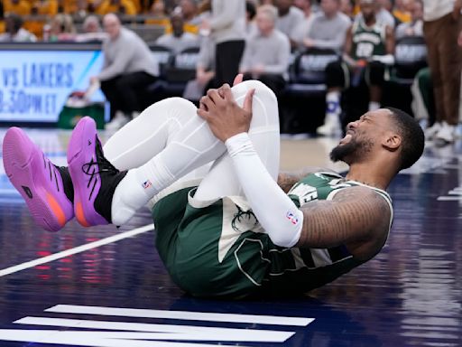 Lillard se somete a resonancia magnética en la rodilla y está en duda para el juego 4 de los Bucks