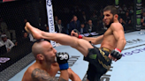 UFC free fight: Islam Makhachev knocks out Alexander Volkanovski with vicious head-kick