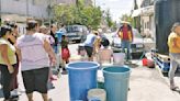 Estas son las colonias que reciben suministro de agua por tandeo