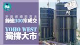 新盤連續兩周末錄逾300宗成交 YOHO WEST獨撐大市｜一手市況