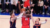 DiVinzcenzo caps desperate rally with 3-pointer, Knicks beat 76ers 104-101 to take 2-0 lead