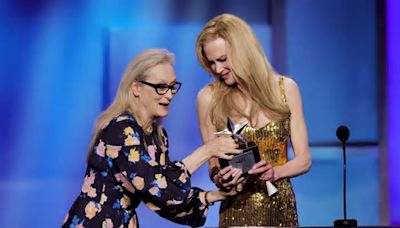 Meryl Streep Says She Was “Traumatized” Watching Nicole Kidman in ‘Big Little Lies’ at AFI Life Achievement Gala