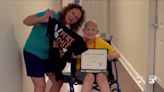 Fighting cancer at 11 years old & turning the tassel to middle school