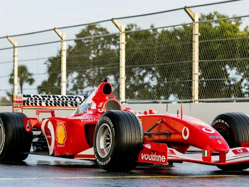 Michael Schumacher's Race-Winning Ferrari F2001b To Be Re-Auctioned For A Whopping $10 Million